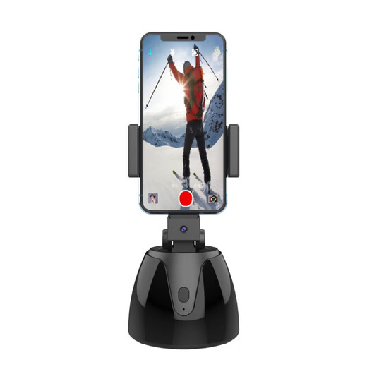 Olpay Mobile Phone Intelligent Автоматическое наблюдение за артефактом 360 градусов Полностью автоматическая многофункциональная анти-инксущественная запись в прямом эфире вещательного кронштейна Gimbal интегрированное устройство стабильное артефакт и съемки видео интеллектуальное последующее артефакт-модель зарядки [360 Ротация]