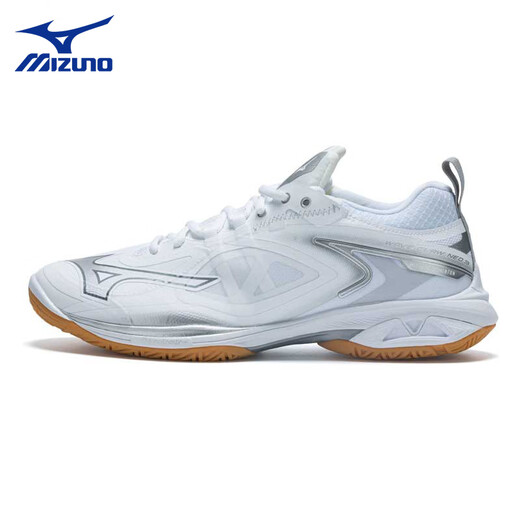 Mizuno (MIZUNO) WAVE CLAW NEO 3 Eagle Claw 3rd generation professional badminton shoes for men and women, lightweight, flexible and fast, silver WAVE CLAW NEO 3 2025 new product 41 =265mm