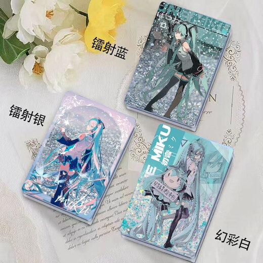 2d Miku Hatsune Miku Figura Quicksand Mahjong Brick Valley Stand-Up Decoración Desktop Regalo de cumpleaños Color de fantasía Miku P1105 Gran movilidad y mahjong