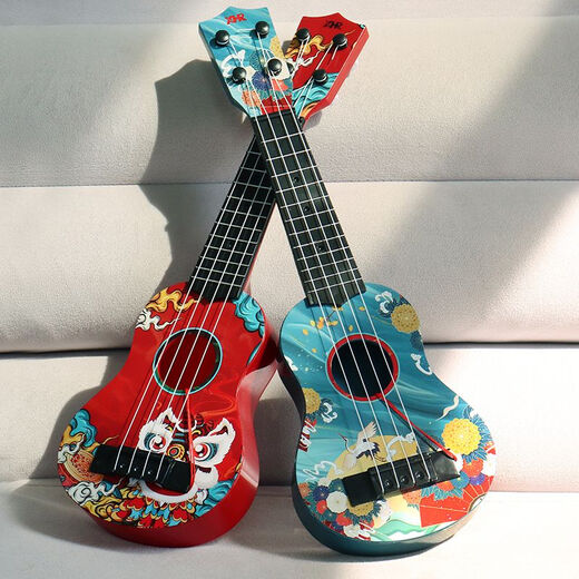 Chaohan детская гитарная гавайская укулеле Toys Boys and Girls Music может сыграть национальную тренд интернет -знаменитость, знаменитость, начинающие музыкальные инструменты.