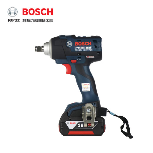 Bosch original brushless electric wrench GDS18VECGDS250GDS18V400 lithium impact wrench GDS18V-400 dual electric 5 point 0AH set
