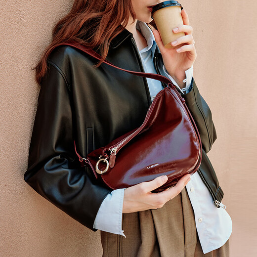 Lafestine Top Cowhide Ring Sac Nouvel Automne et hiver un sac crossbody à un épaule sac à corps de la cueille