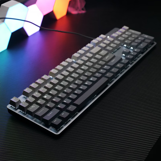 Logitech K845 Juego de teclado mecánico Eports E-Sports Wired Computer Office Office Keycap Versión de teclado personalizado Dé regalos para niños novia K845 Versión de gradiente de tinta Versión verde Eje verde