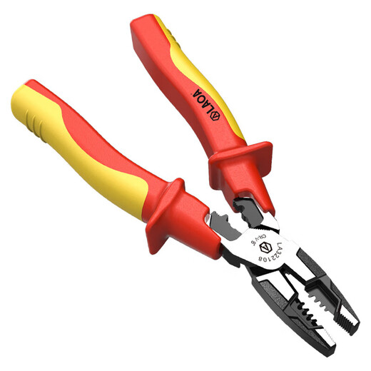 LAOA old A insulated wire cutter electrician wire stripper withstand voltage 1000V cable cutter 8 inches LA322108