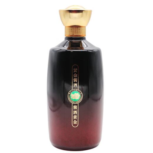 
Golden sauce wine 53 degrees Kweichow Maotai Town, sauce-flavored pure grain liquor, gift box gold aged wine 500ml 15 aged 500ml*1 bottle