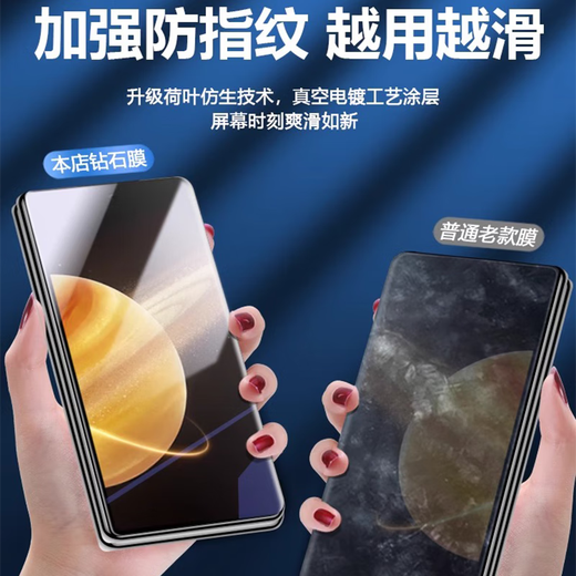 ZhiGuard HD 2-piece set, suitable for Honor v2/vs2 tempered film, universal Honor v2/vs2 mobile phone film, high-definition full screen coverage, anti-fall and anti-fingerprint glass protective film