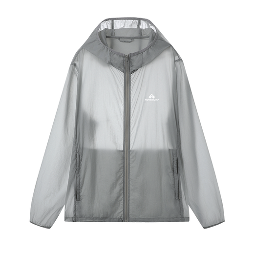 Pathfinder summer ultra-thin anti-UV men's sun protection clothing outdoor fishing breathable skin clothing jacket light gray 2XL