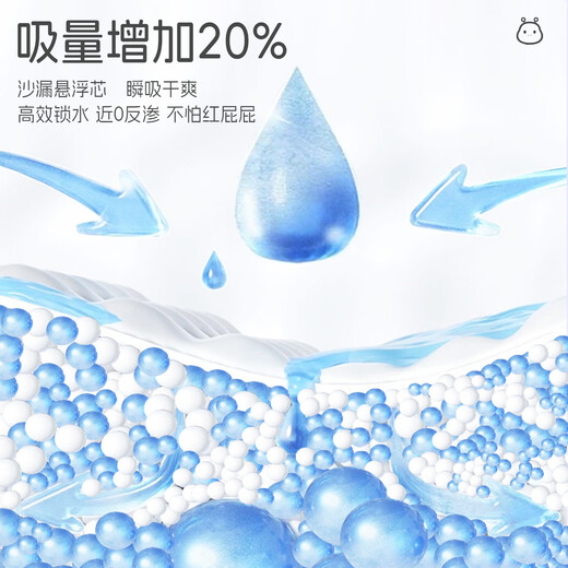 布班迪倾芯柔拉拉裤医护级超薄干爽透气宝宝通用学步裤婴儿冬季超薄透气 【全包臀】拉拉裤2XL码68片
