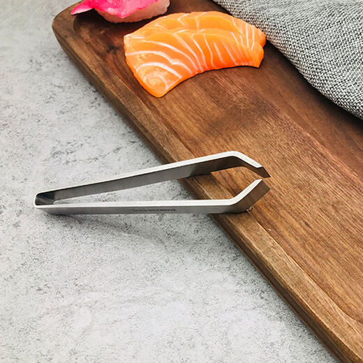 XJ Salmon Thorn Pulling Clamp Stainless Steel Salmon Thorn Pulling Clamp Bone Pulling Pliers Remove Fish Bones Fish Bone Clamping Tweezers Flat Mouth + Bevel Mouth + Extra Thick Flat Mouth, Total 3 J