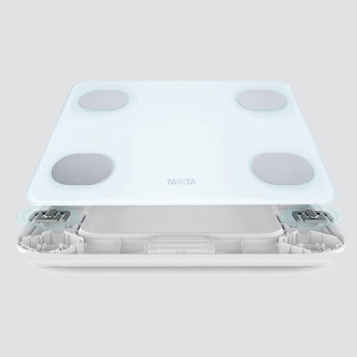 百利达（TANITA） 电子秤家用精准健康智能体重秤体脂秤 高精度测量仪 FS-108四电极体脂秤 白色