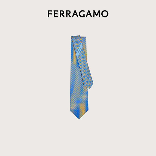 Ferragamo Men's Blue Tie 0722510 Подарок для парня Blue 0722510 ОС