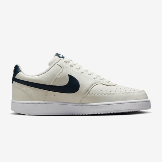 耐克（NIKE）板鞋男鞋2025冬季新款Court经典简版空军一号轻便低帮运动休闲鞋 HQ4867-101帆白军械深海蓝 41