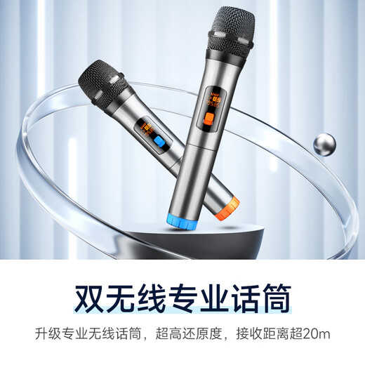 先科大功率户外音响超大音量拉杆音箱室外活动广场舞专用带话筒ST-1509D