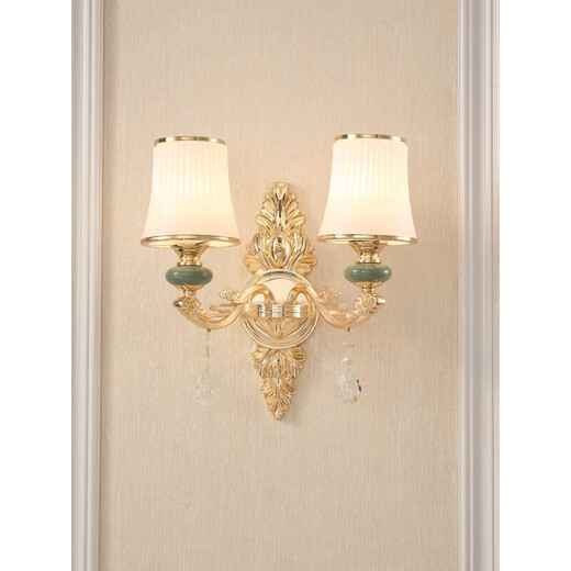 Submersible European style wall lights bedroom bedside lights living room TV background wall lights battery model wiring no wiring charging wall light purple red 6629-1 wiring model LK