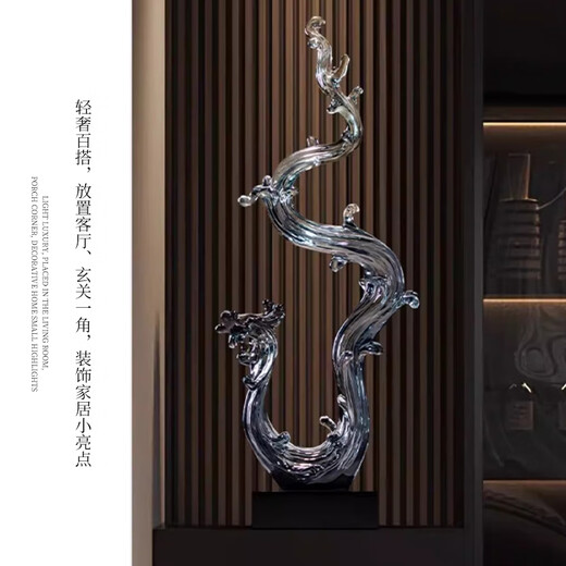 Ienki Deutsche Ornamente sind wohlhabende und leichte luxuriöse High-End-Wohnzimmerhandwerkshandwerke, die sich in einem neuen Zuhausegeschenk bewegen und bewegen. Steinbetrieb + Fengshui + Jazz White Base