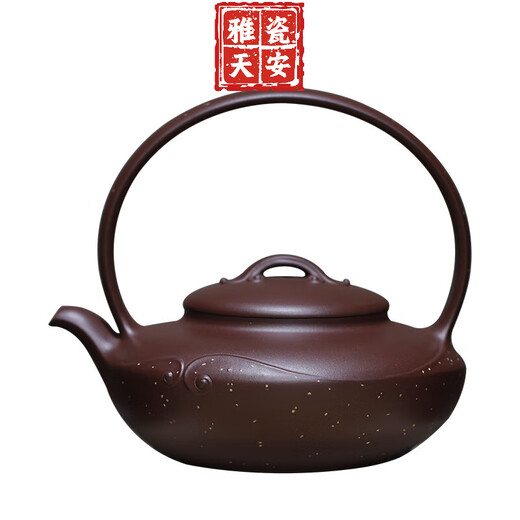 祥致套壶 原矿底槽清名家实力派王甜甜全手工宜兴紫砂中式泡茶器 祥致套壶 690cc 601mL(含)-700mL(含)