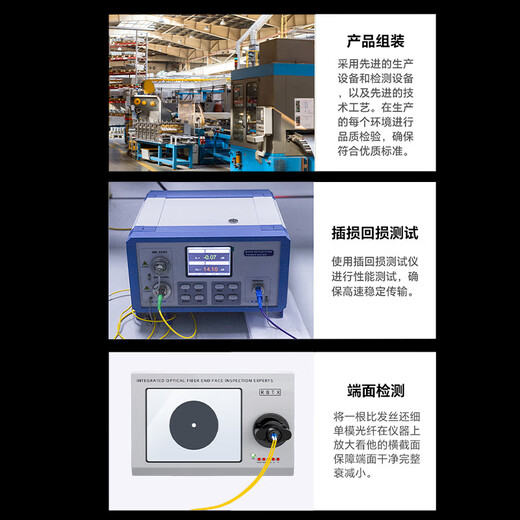 值计 光纤跳线 电信级LC-LC单模双芯 低烟无卤环保光纤线 入户光纤线 收发器尾纤10米ZLG1-LCLC10