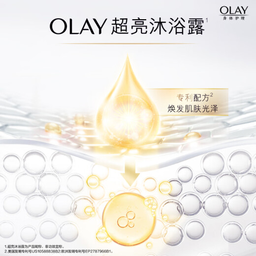 OLAY Olay Niacinamide Shower Gel Translucent 500g + Smooth 500g Fragrance Moisturizing