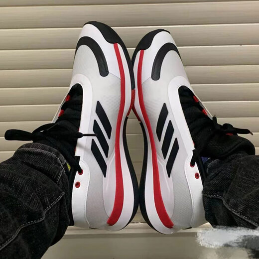 阿迪达斯 （adidas）篮球鞋男鞋夏季新款Bounce Legends缓震实战训练运动鞋轻便休闲 IE9277 40
