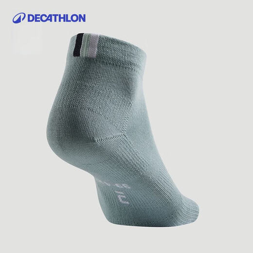 Decathlon sports socks, racket sports, adult mid-top sports socks-2308218