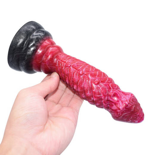FAAK动物性用品异形阳具拉珠特大肛塞超长男女gay阳具仿动物阴茎大 5009