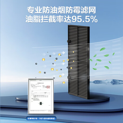 Haier Huanxin 15% subsidy kitchen air conditioner central air conditioner duct machine one-to-one full DC frequency conversion home embedded single cooling anti-oil fume hotel restaurant air conditioner 1.5 HP first-level energy efficiency 15s quick cooling + oil and anti-corrosion + self-cleaning