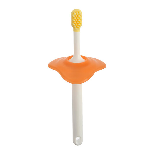 Brosse à dents de bébé Rikang 0-1-2-3 ans RK-3523 Brosse à dents de tout-petits à l'enfance pour enfants 2 packs