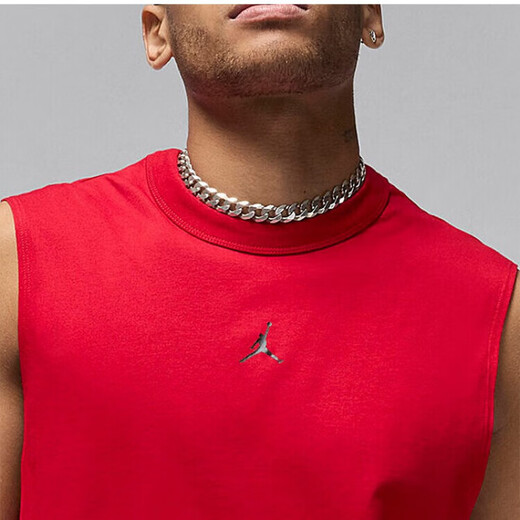 耐克（NIKE）背心男装 2025秋季新款JORDAN户外健身透气运动服百搭休闲无袖T恤 FN5857-687 2XL
