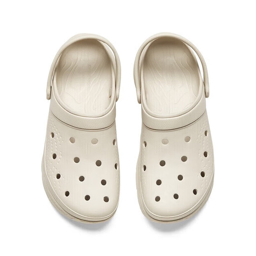 
Skechers bubble shoes丨Summer couples hole shoes for women on beach slippers men's height-enhancing, odor-proof and breathable wading shoes