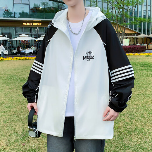 Boledi Teenage Sun Protection Vêtements de glace Silk Derre rapide Garçons légers et fine veste respirante Grands enfants Été Outdoor Sun Protection Vêtements 6623 Gris (Coat Single) de haute qualité 185 4xl 170-190jin [Jin est égal à 0,5 kg]