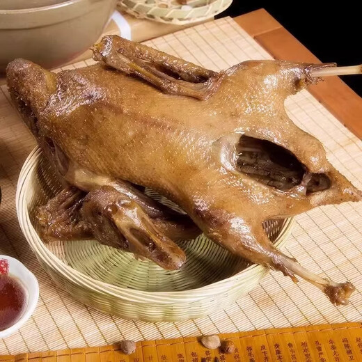 芦苇【发顺丰】苏州阳澄湘城爊鹅1350g/675g特产卤味熟食开袋加热 1350克【一只整鹅实惠装】