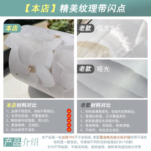 
Shuozhanting distribution box stickers self-adhesive cream wind meter box stickers block distribution box decoration renovation nail-free tulip stickers DA3271 width 43cm high 27cm without frame whole stickers (