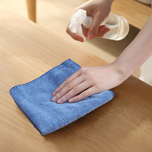 Yizhixuan microfiber rag 35*70*4 pieces car washing floor towel mop housekeeping cleaning absorbent cleaning cloth