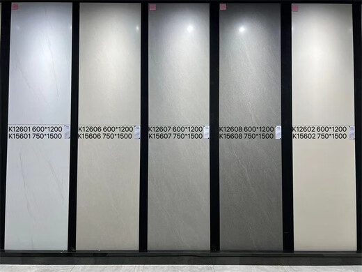 Xmsj einfach Farbe weiches Licht und Körper Antike Keramikfliesen Wohnzimmer Schlafzimmer Hautglasur Super Wear-resistenter Bodenfliesen 750*1500 K12609 600*1200