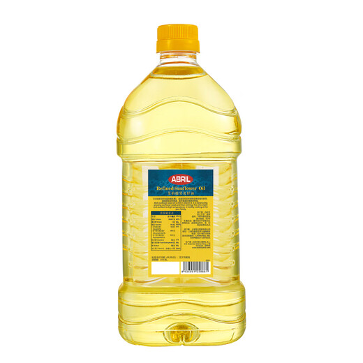 艾伯瑞25年1月生产ABRIL压榨葵花籽油2L西班牙原装原瓶进口 煎炒炸烘焙