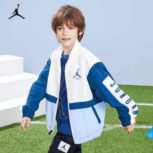 Nike Jordan Nike Детская куртка для мальчиков Весна и осень-новая детская сетчатая куртка тихой цвет 110 /52 [Предлагаемая рост 98-104см]