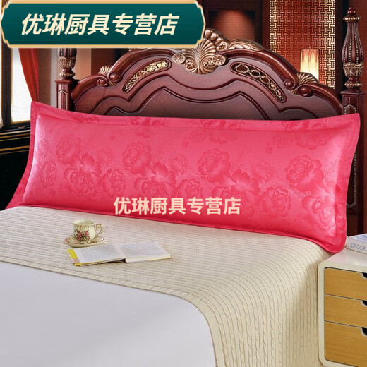 提花双人枕套全棉情侣枕加长枕芯套长款1.2米1.5米1.8棉长枕套 绝恋风情 单只 0cm*0cm 12048里米枕套枕芯