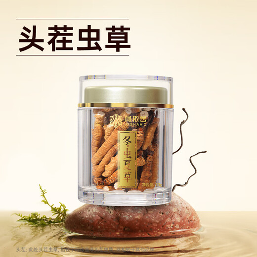 阿依舍冬虫夏草滋补送礼 断虫草 送父母送长辈实惠家庭滋补自用囤货礼盒 大号断草20克【高性价比滋补】