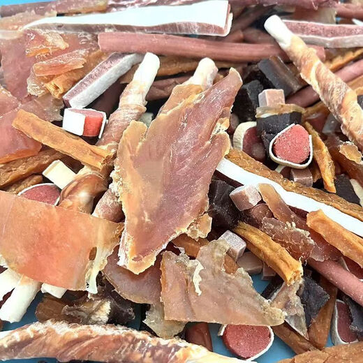 Wonko Rui cat and dog snacks 500 grams Cat and dog snacks Chicken duck meat Beef Fish and teeth grinding pet food Dog snacks High-quality selection of large pieces of tail single scraps 1000 grams of 2 Jin [Jin equals 0.5 kg]