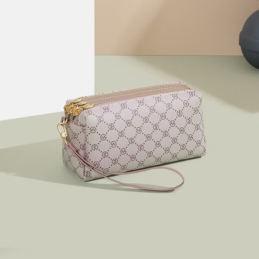 Golf (Golf) Clutch-Tasche Frauenbeutel große Kapazität Dreischichtiger Handgrabung Tasche Long Coin Wallet Bag Mobiltasche Frauenbeutel Frauenbeutel