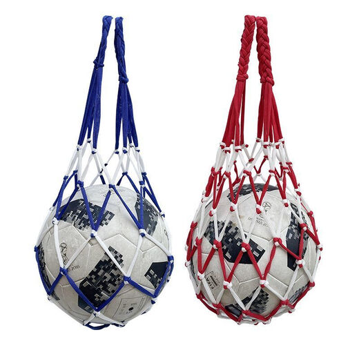 Sac de basket-ball Basketball Net Sac de basket-ball Sac de football Sac Net Sac Sports Sac de rangement Sac de rangement Sac de basket-ball Ball Sac [jaune bleu]