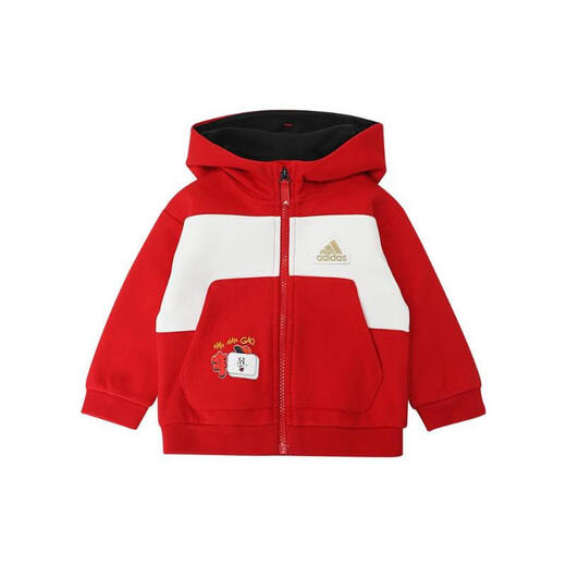 Adidas [大发发] adidas baby boy in kn fzhd set en tricot à manches longues JF3881 104