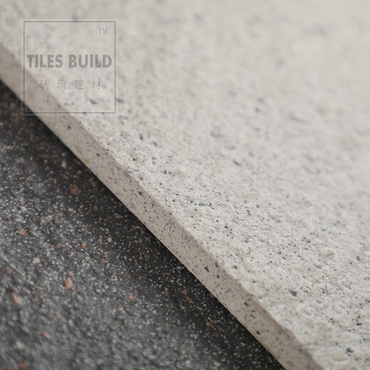 Ji Litian all-over stone grain brick gray pitted antique brick particle texture non-slip wear-resistant floor tile outdoor courtyard square brick T12183 600*1200