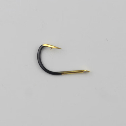 Ghost tooth black gold Izu fish hook imported in bulk with barbed crooked mouth small stream crucian carp hook fishing supplies fishing hook Izu 50 pieces No. 3