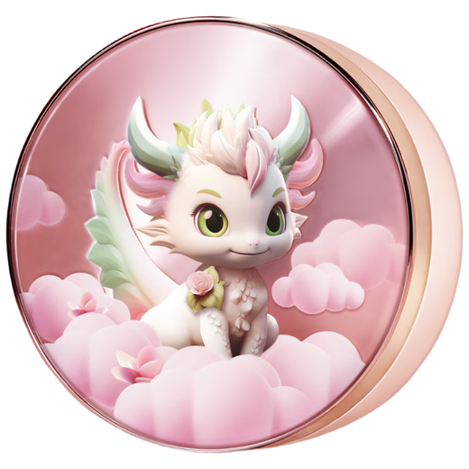 Aekyung Age 20 s Korean imported four-color latte art air cushion Year of the Dragon Limited #21 Ivory White Birthday Gift for Women