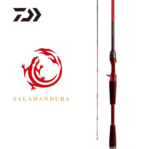 DAIWA 21 new SALAMANDURA salamander lure rod fishing rod high carbon lightweight fishing rod 2.13 meters 702MLRFS straight handle two sections