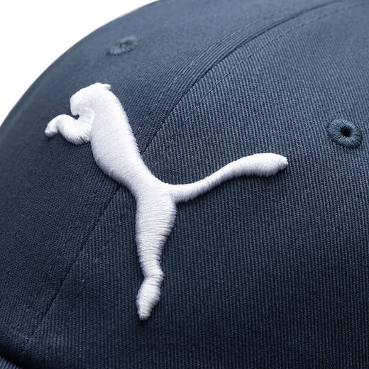 Puma (PUMA) Шляпа Мужчины и женщины Новая летняя спортивная шляпа Случайная пара бейсбольная шляпа Солнце Sun Hat Outdoor Big Head Baseball [Основная рекомендация] 026204-05/Midnight Blue Средний размер