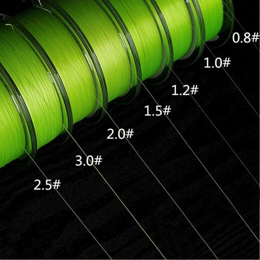 PE line long-distance fishing line special powerful marlin line main line 8 braids smooth high horsepower strong pulling force 100 meters 0.6 gray 8 braids-100 meters