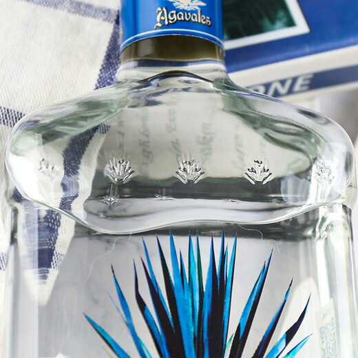 阿卡维拉斯龙舌兰 墨西哥龙舌兰特基拉酒tequila 原瓶进口洋酒 调酒基酒套装 阿卡维拉斯银龙舌兰 750mL 1瓶