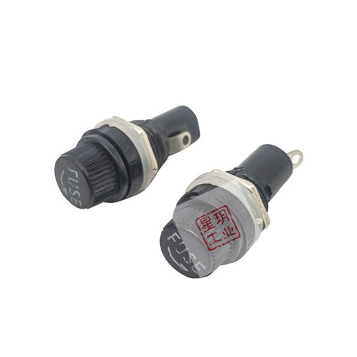 BLX-1 5X20 ceramic fuse holder glass fuse holder opening diameter 13mm 6*30